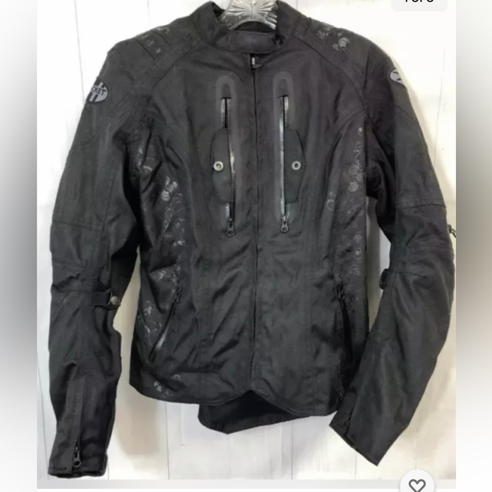 Joe Rocket Motorcycle Skully Rider Jacket Womens M Medium